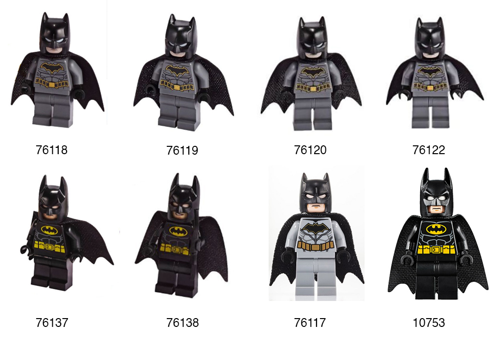 LEGO Batman Minifigures on Batman's 80th Birthday - Minifigures.com Blog
