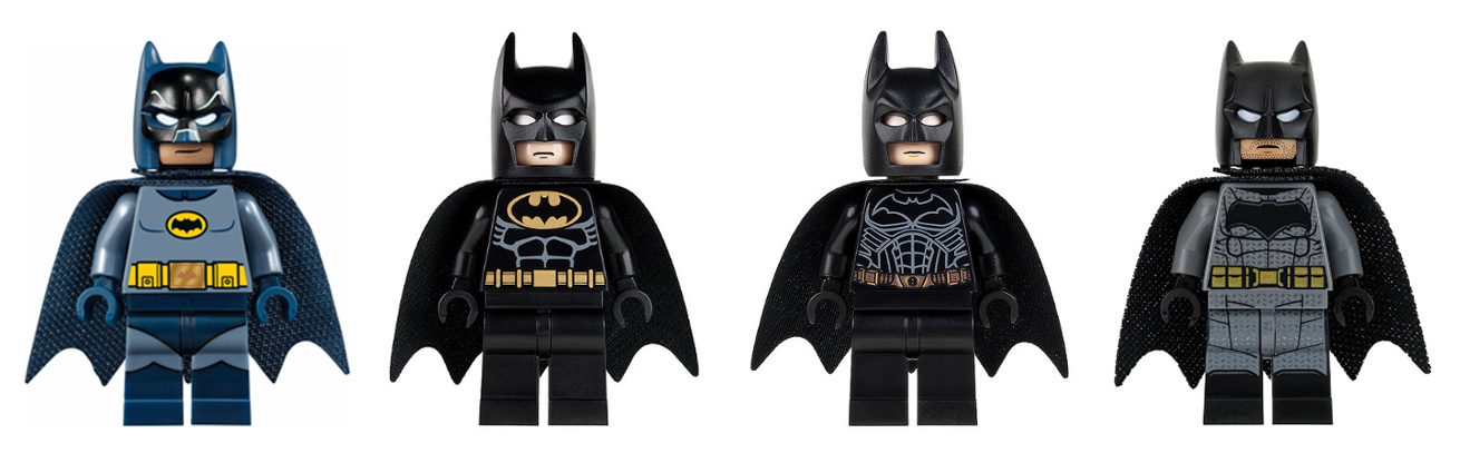 LEGO Batman Minifigures on Batman's 80th Birthday  Blog