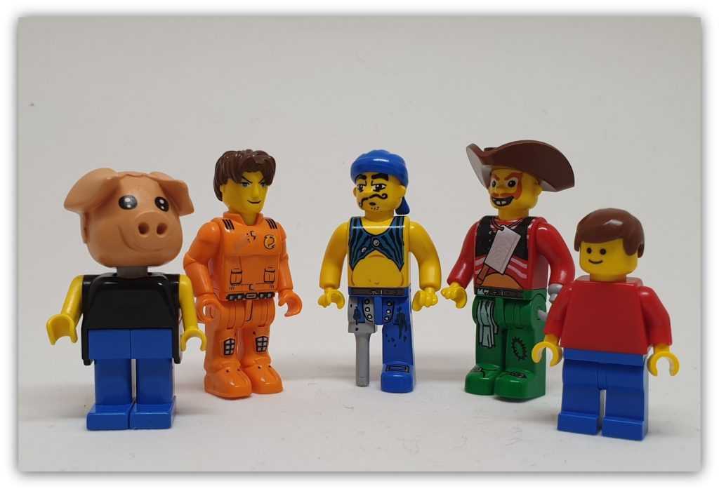 various bigger lego figures