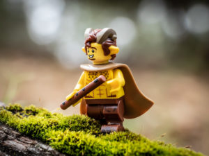 Traveling with LEGO Minifigures
