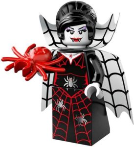 lego monsters cmf spider lady
