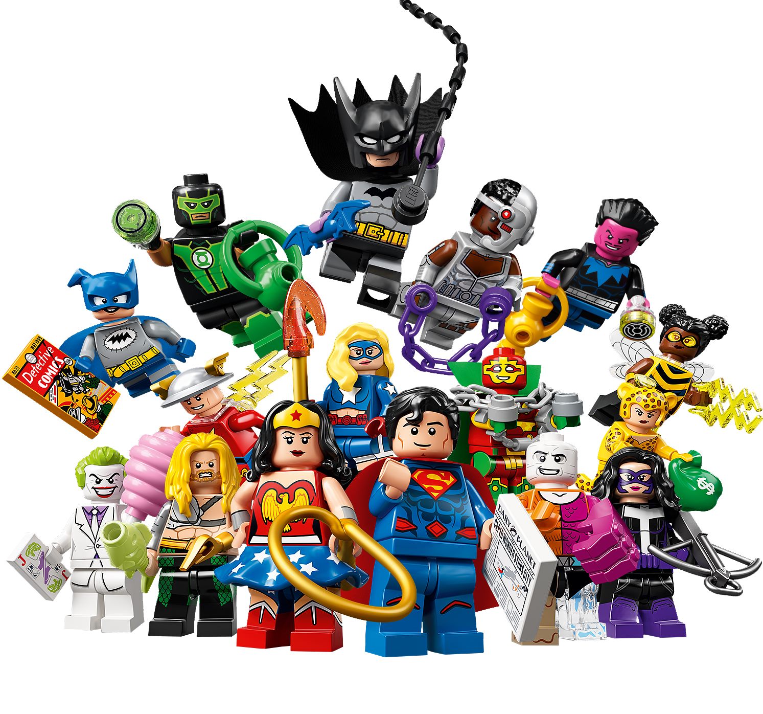 show original title Details about   Minifigures Lego Compatible Marvel DC Comics Batman Superman Hulk Thor Ghost 