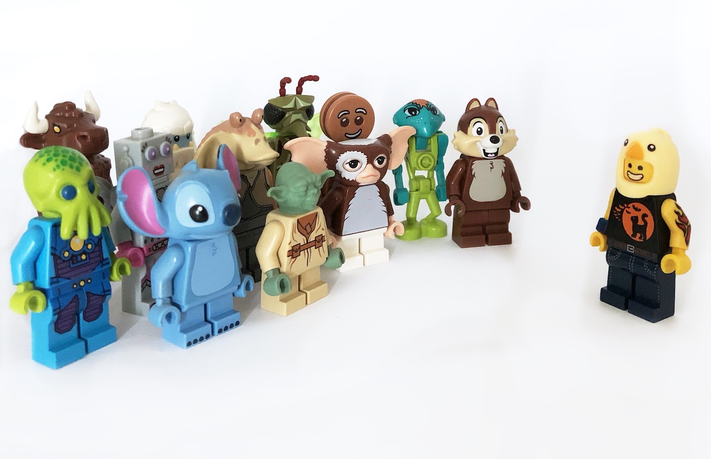 Lego Minifig head/tête modèle au choix 