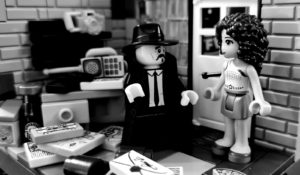Studs Clutchmore – LEGO Minifigure Film Noir Detective