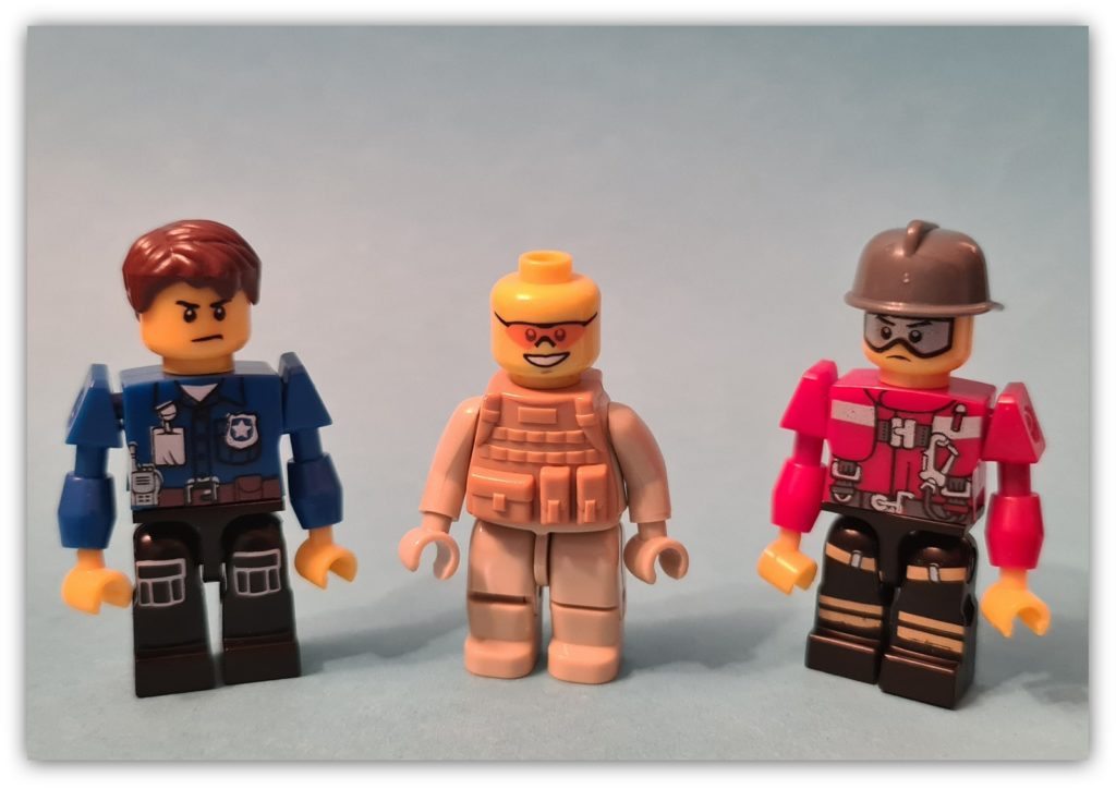 First Responder Custom LEGO Minifigure